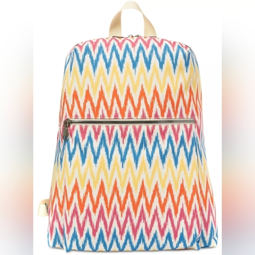 INC Layla Large Travel Backpack Zip Top 100% Recycled Materials NWT MSRP $59.50